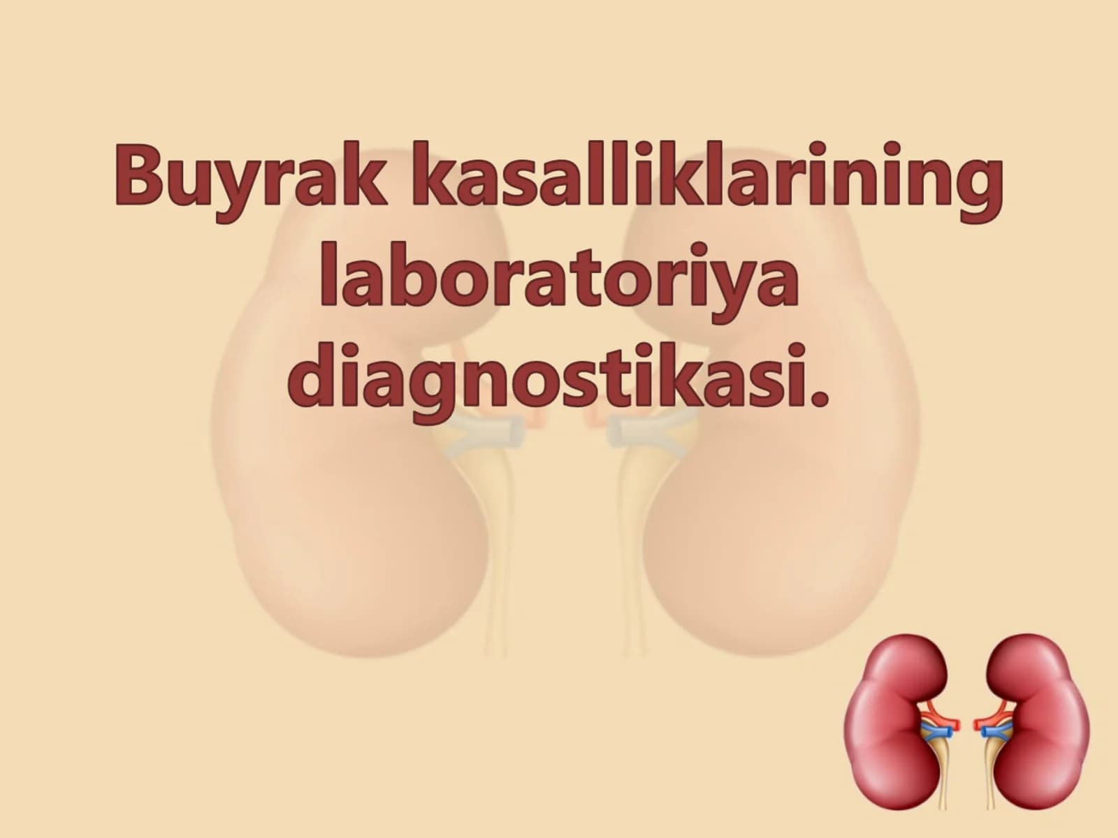 Siydikdagi mochevina va kreatinin