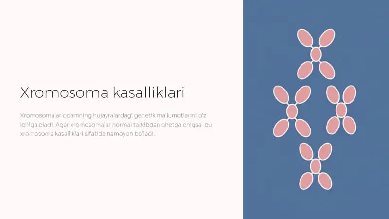 Xromosoma kasalliklari