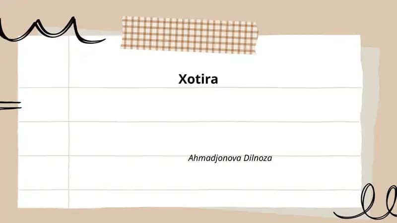 Xotira