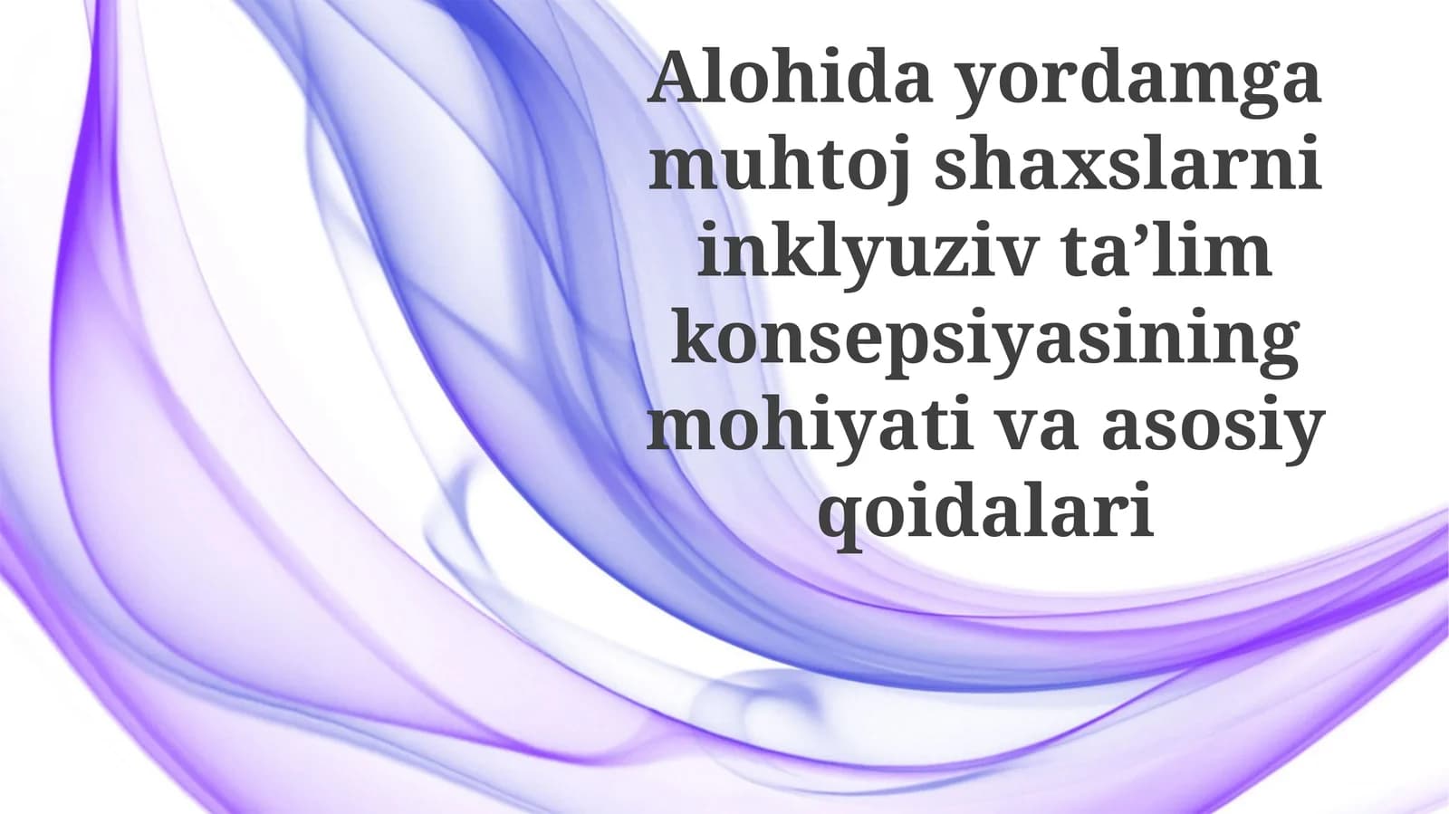 Inklyuziv Ta'lim