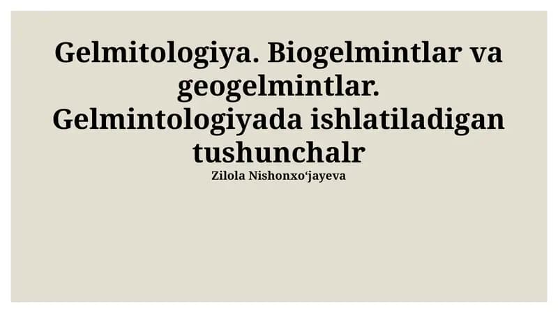 Gelmitologiya