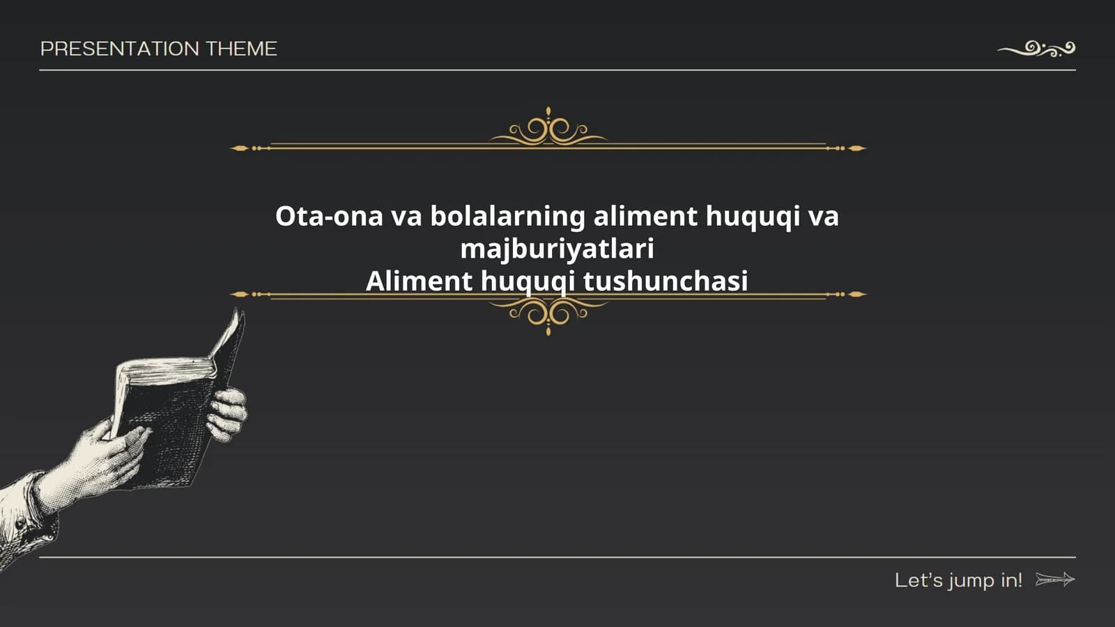 Aliment huquqi va majburiyatlari