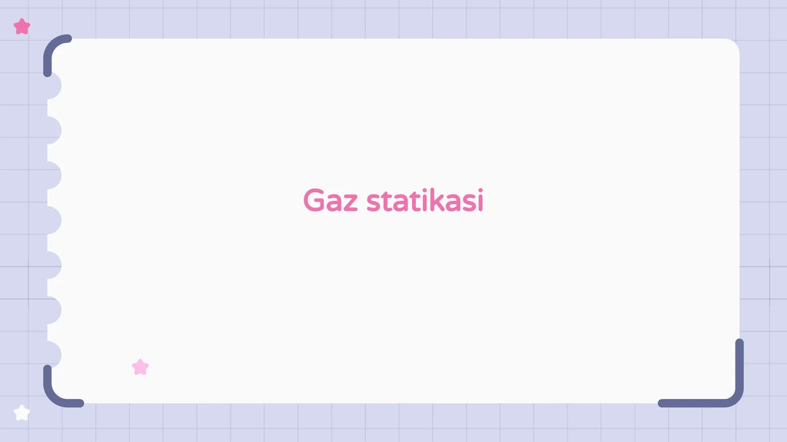 Gaz statikasi