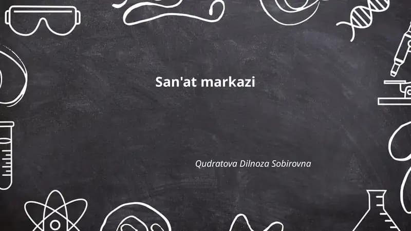 San'at markazi
