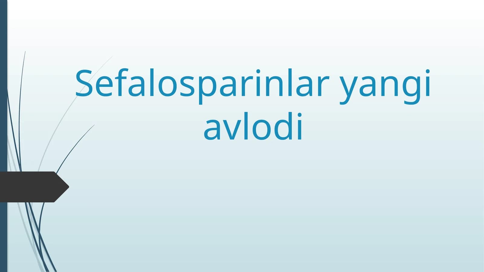 Sefalosparinlar yangi avlodi