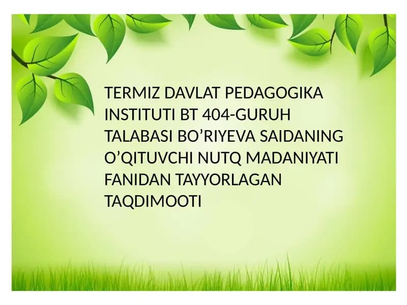 G'arb mutafakkirlarining notiqlik san'ati haqidagi qarashlari