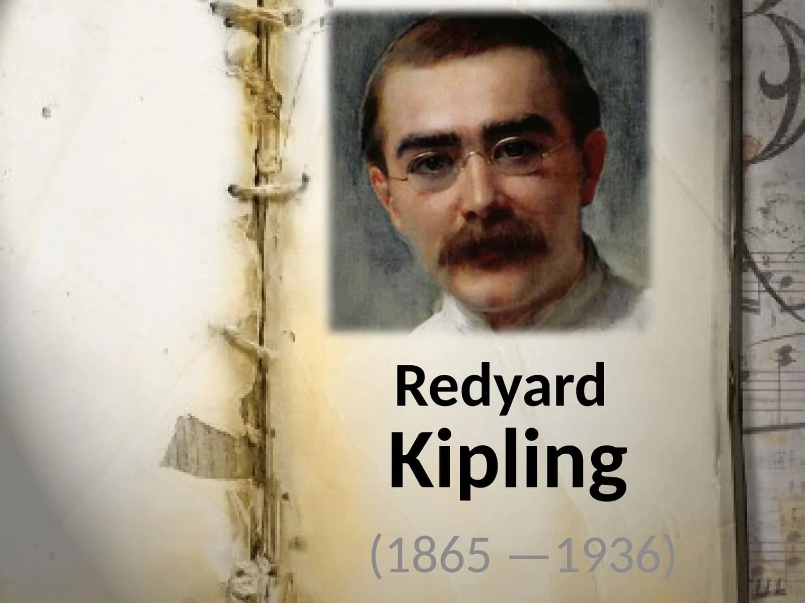 Redyard KIpling hayoti va ijodi (slayd)
