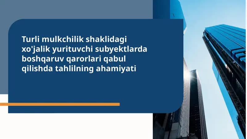 Tahlilning ahamiyati