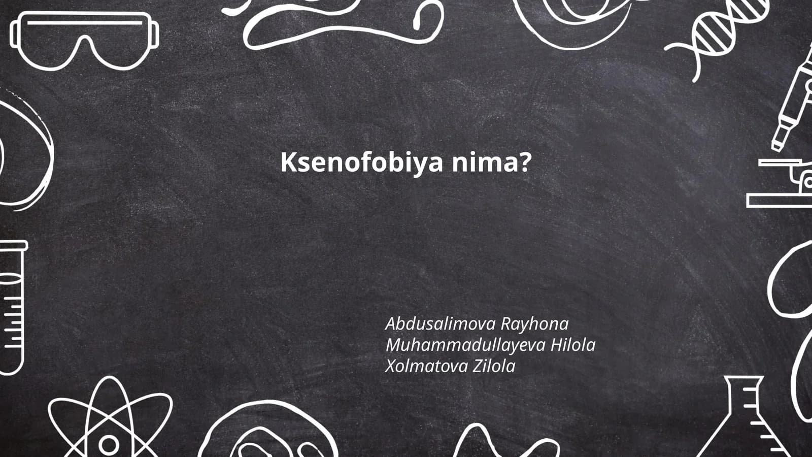 Ksenofobiya nima?