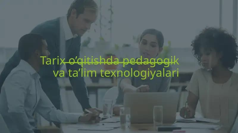 Pedagogik va ta'lim texnologiyalari
