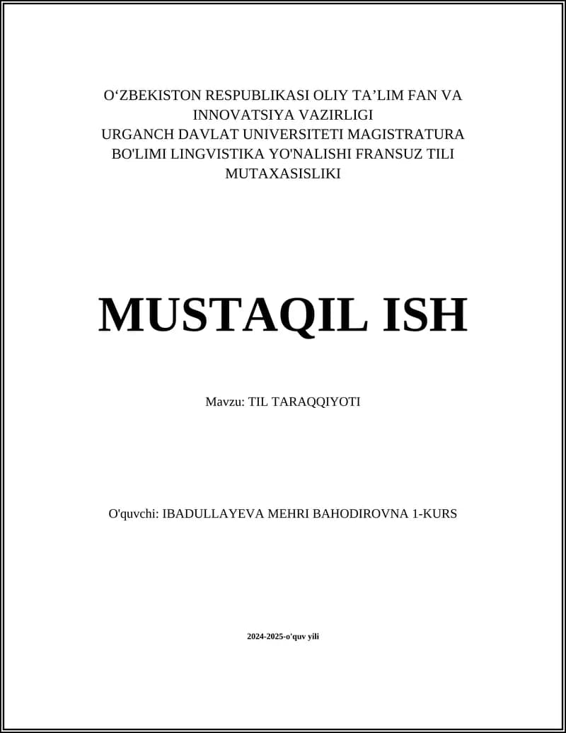 Ilmiy Taraqqiyot va Kashfiyotlar