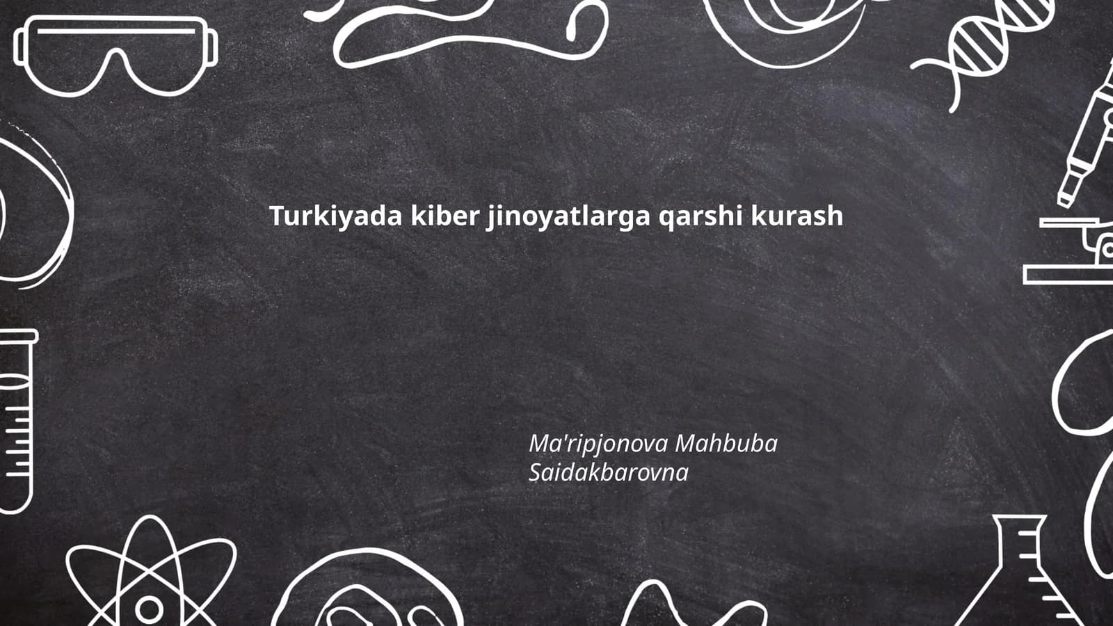 Turkiyada kiber jinoyatlarga qarshi kurash