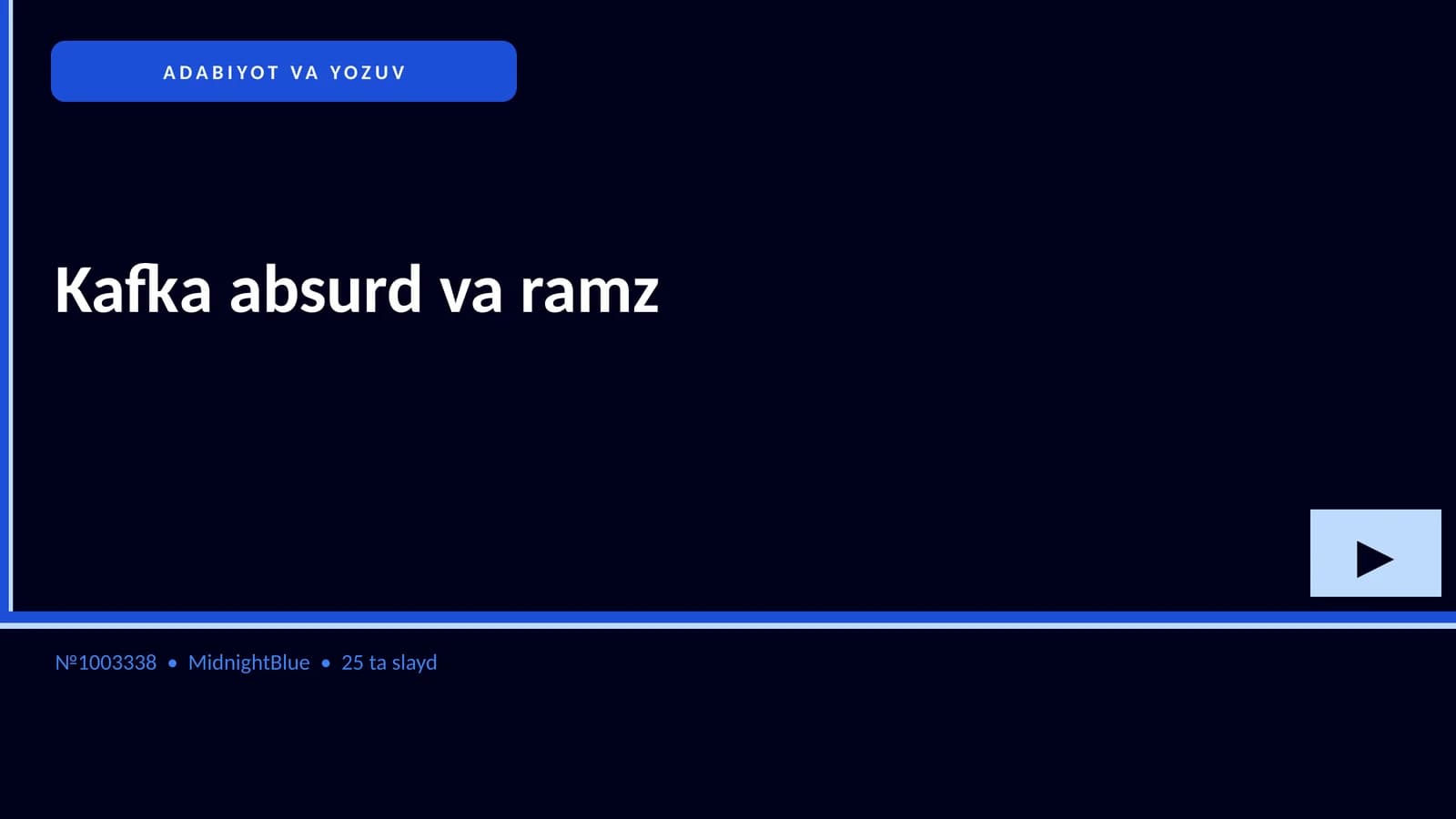 Kafka absurd va ramz