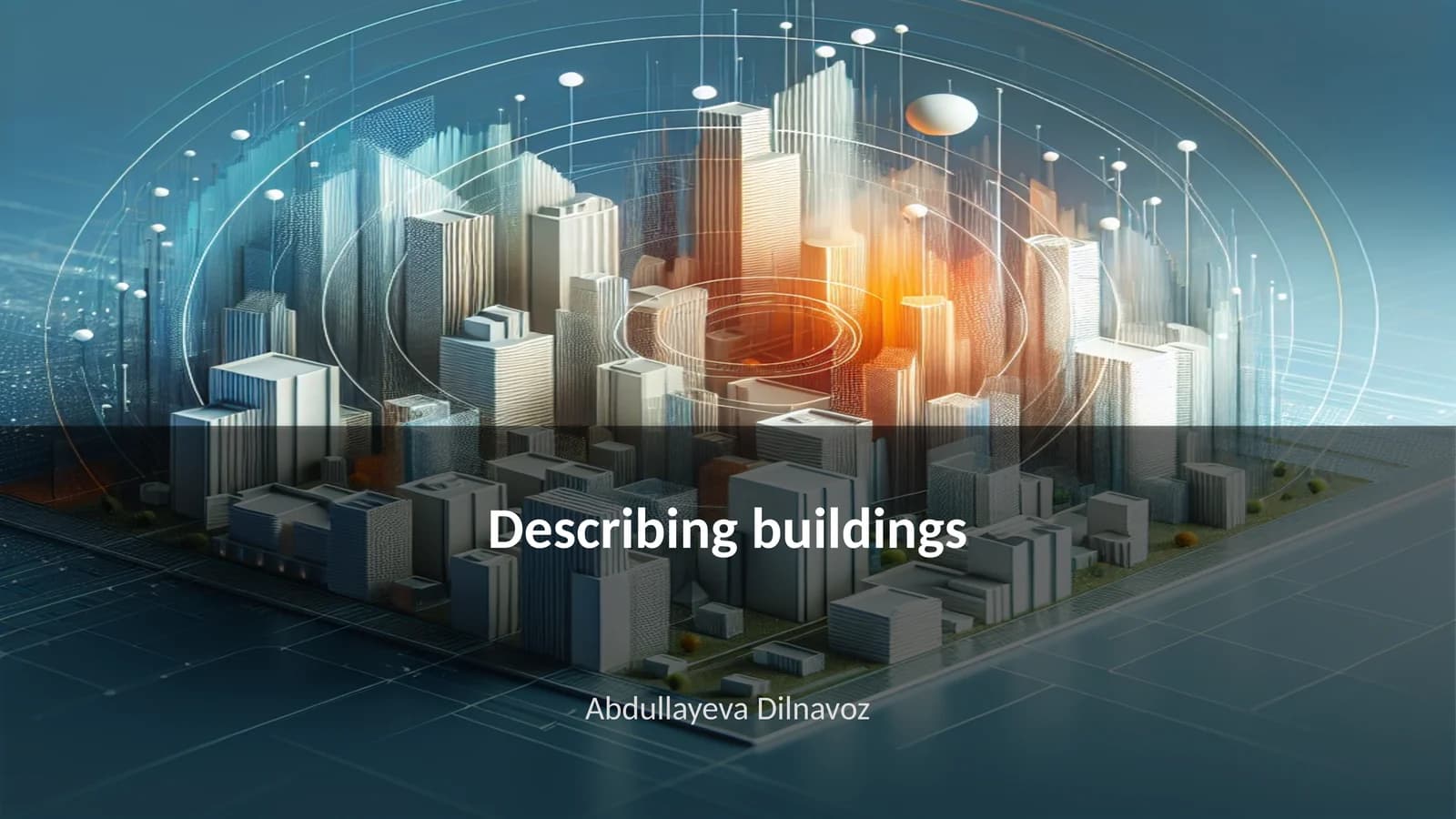 Describing buildings