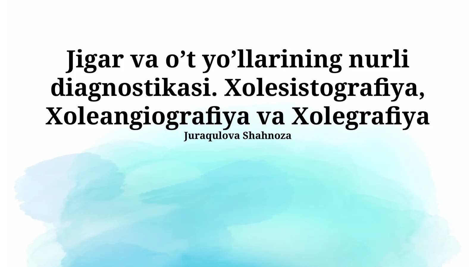 Xoletsitografiya