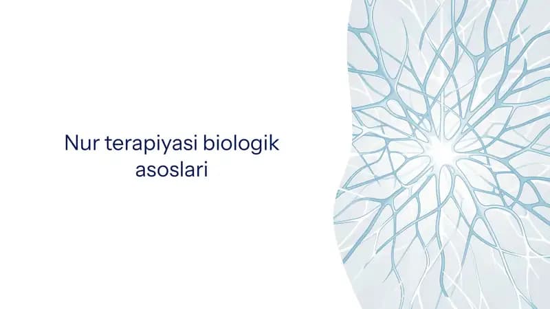 Nur terapiyasi biologik asoslari