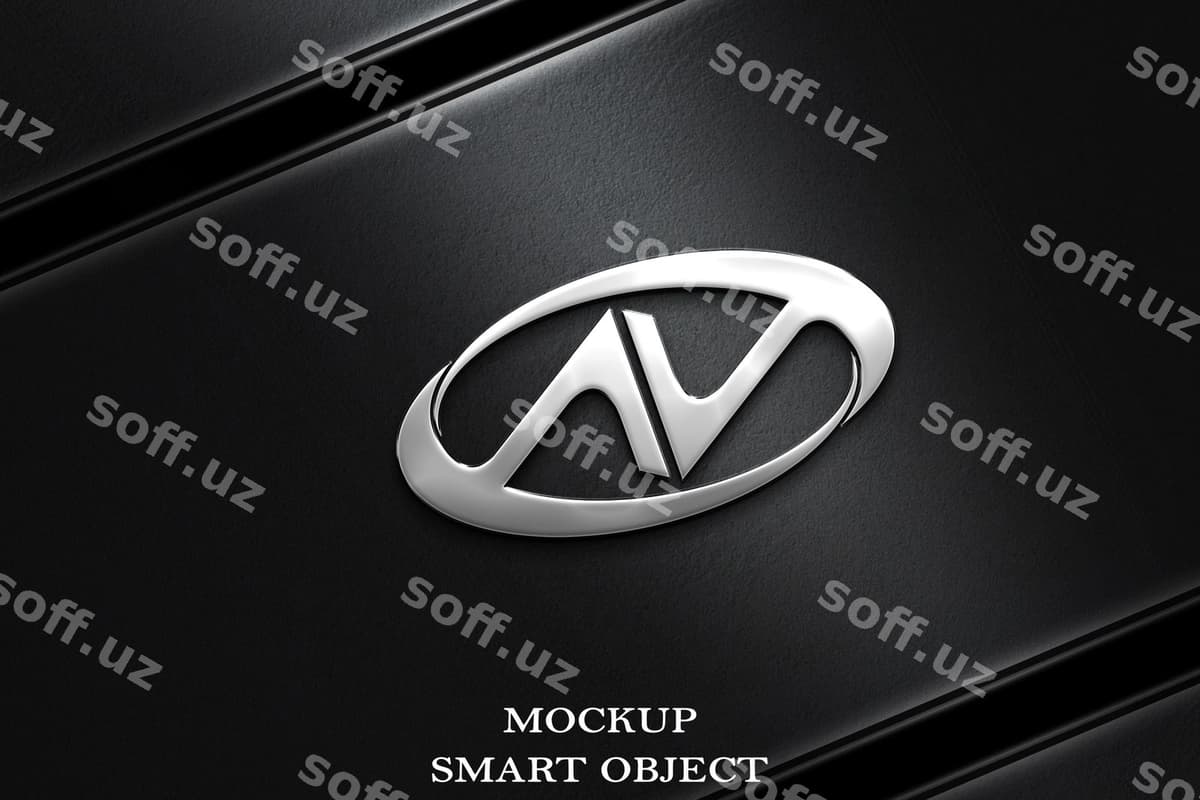 Akilli logotip mockup | Smart logo mockup