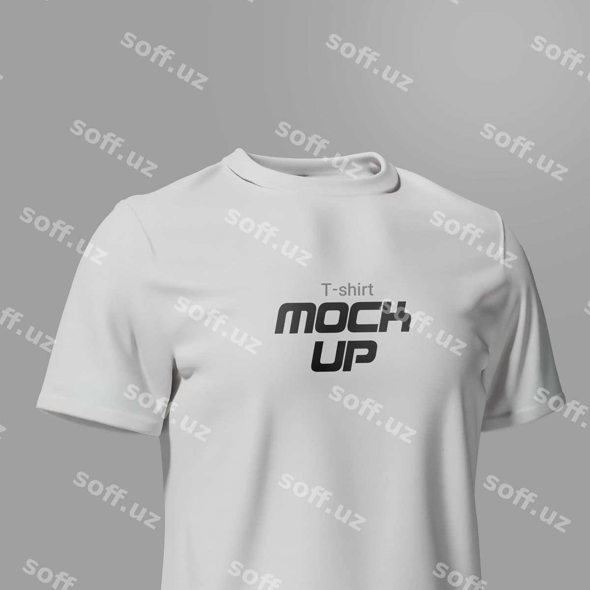 Akllı obyekt futbolka namunasi | Smart object tshirt mockup