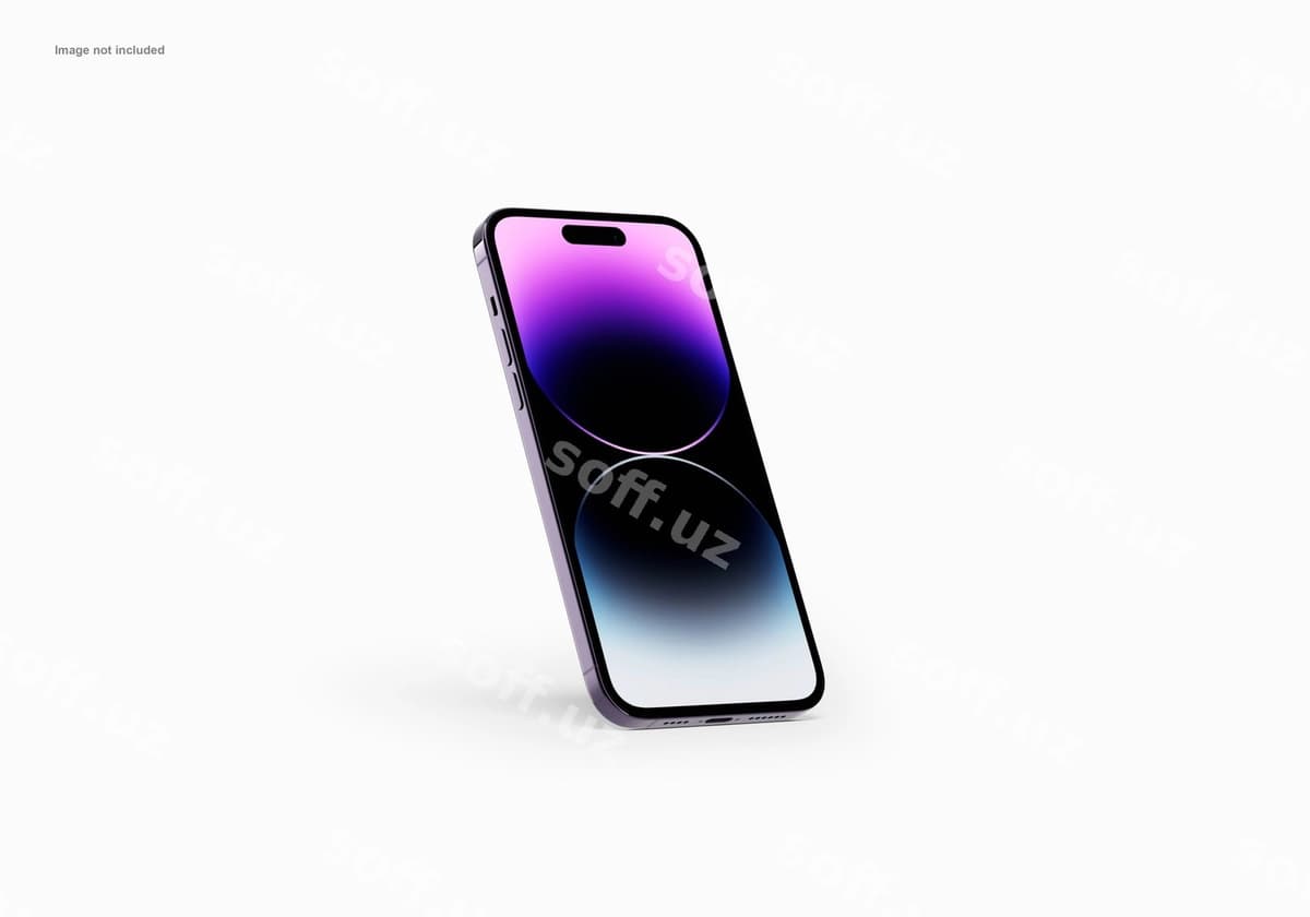 Smartfon 14 pro namunasi | Smartphone 14 pro mockup