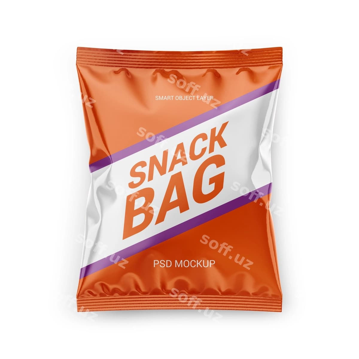 Snek qadoqlash namunasi | Snack packaging mockup
