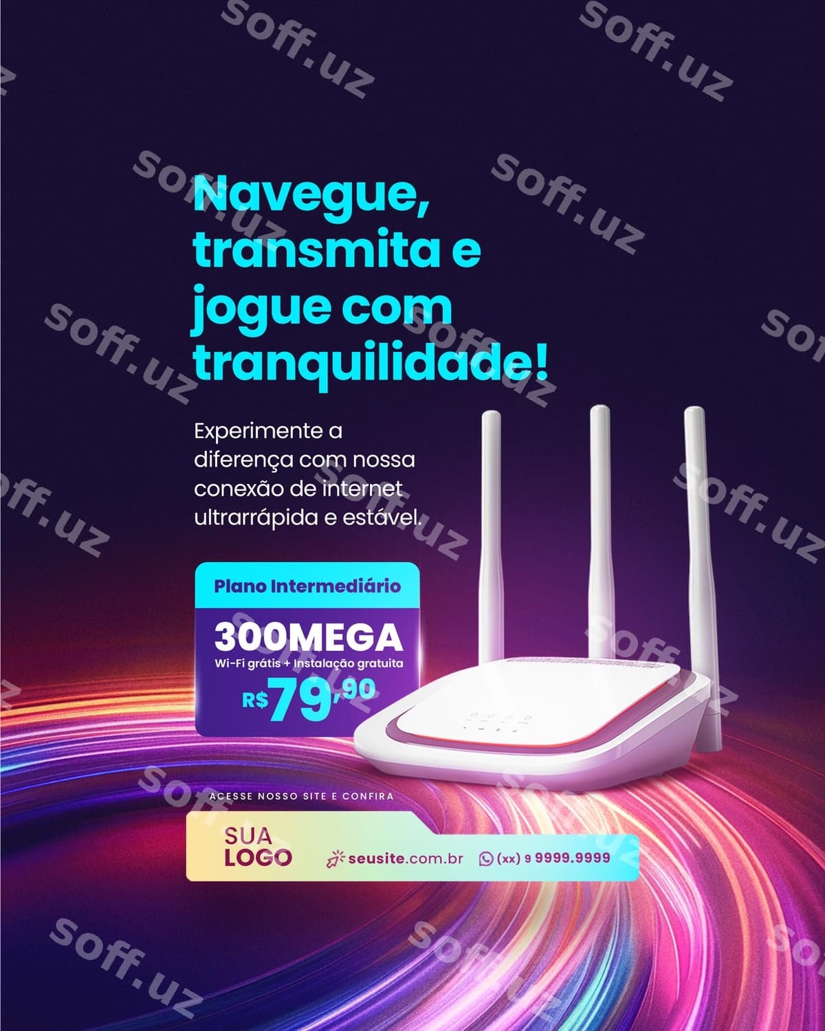 Ijtimoiy tarmoqlar internet provaideri | Social media provedor de internet
