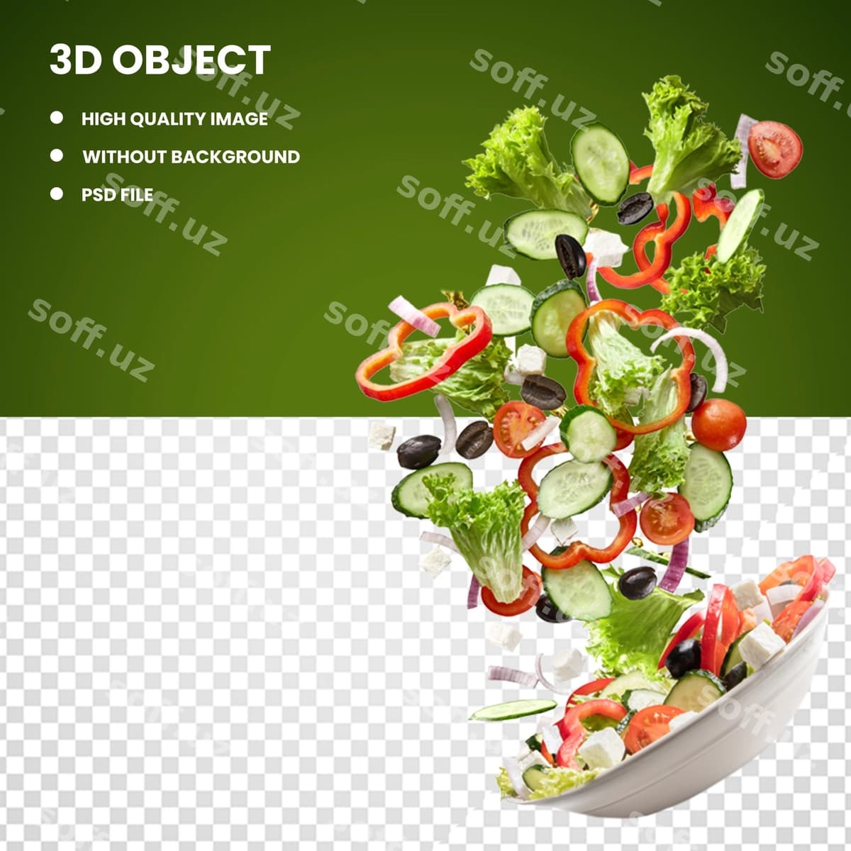 Guruch salati zeytun yog'i | Spinach salad olive oil