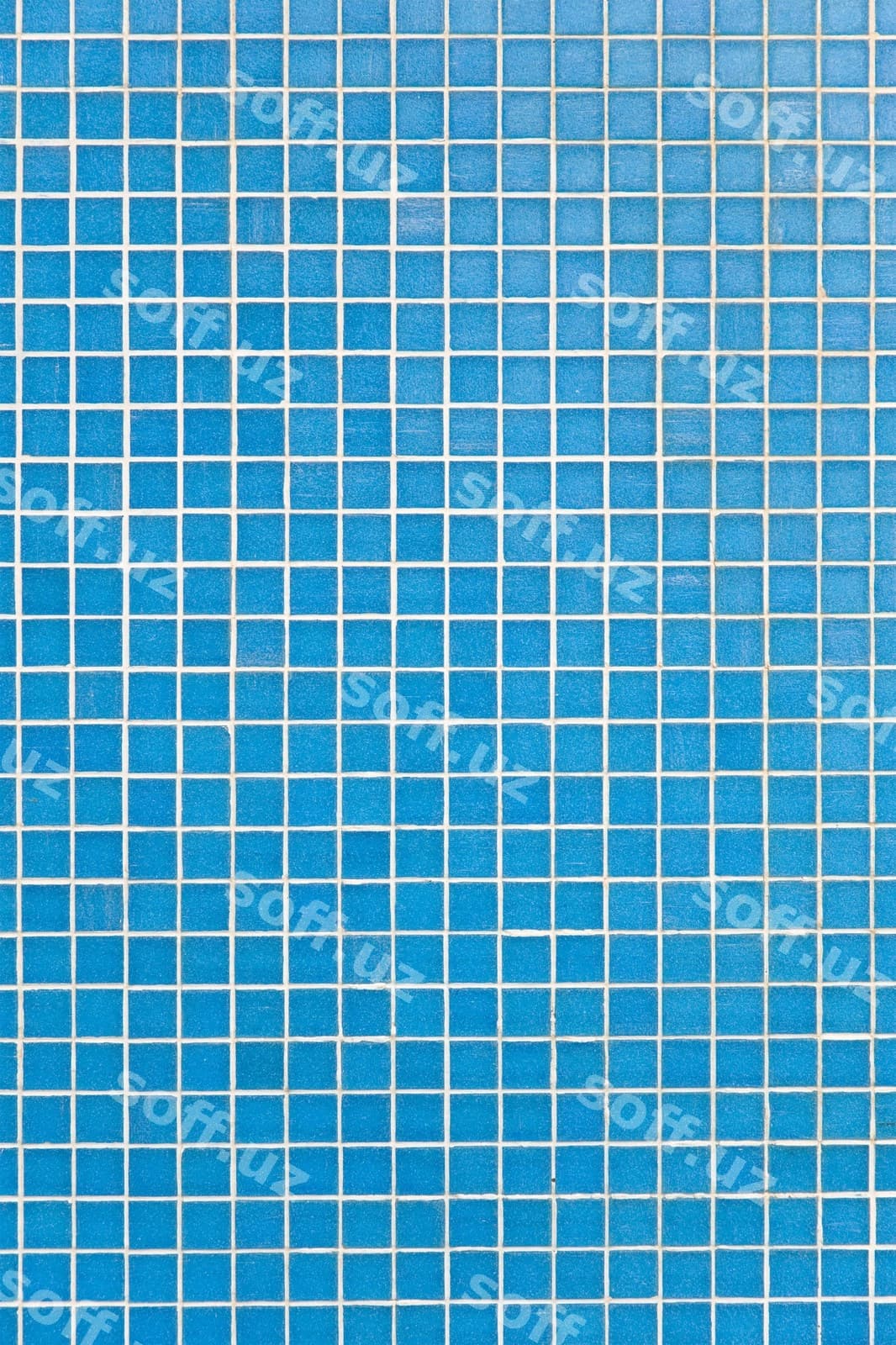 Kvadrat naqshli ko'k patlanga | Square pattern blue tiles