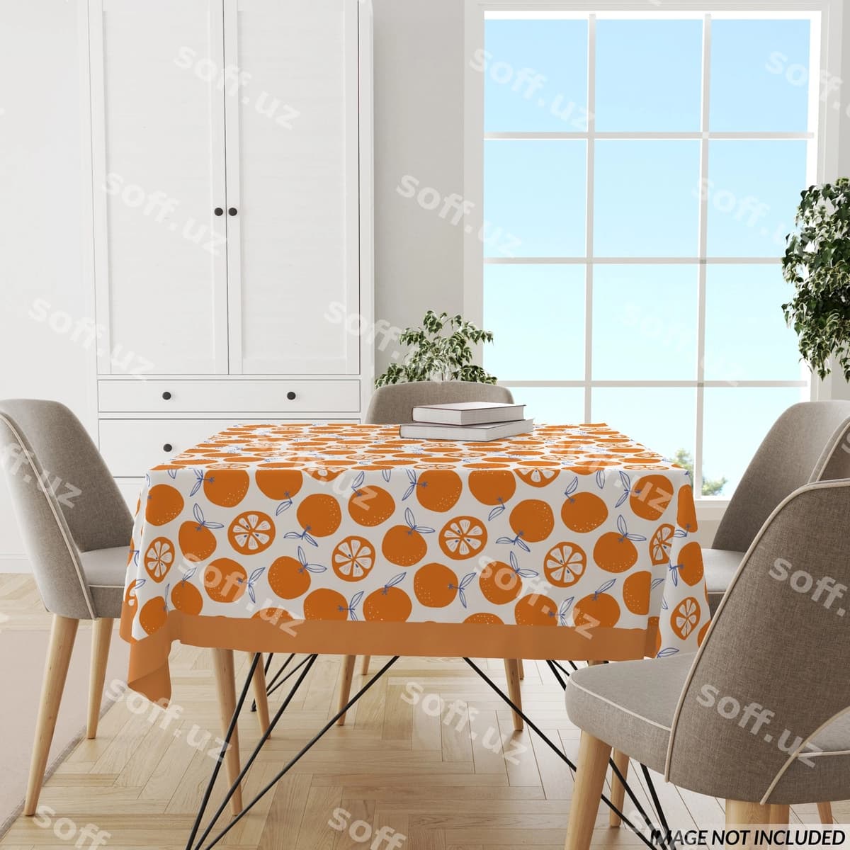 Kvadrat PVC sovga qoplashi | Square pvc tablecloth