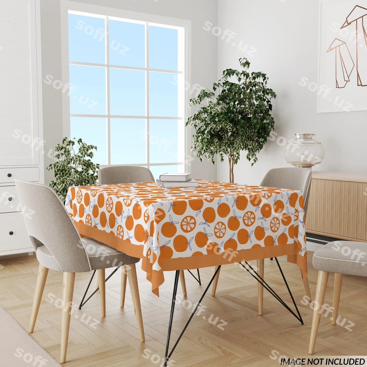 Kvadrat pvc sovga | Square pvc tablecloth