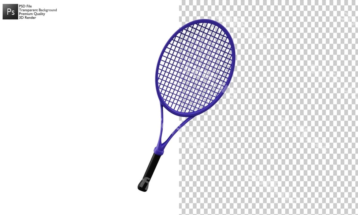 Tennis raketasi 3d dizayn | Tennis racket 3d design
