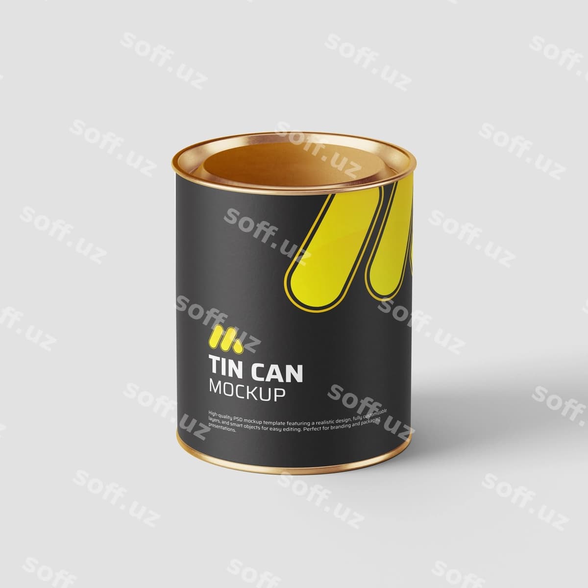 Tincho namunasi | Tin can mockup