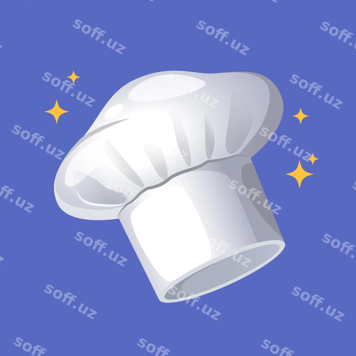 Vektor illustratsiyasi oq oshpaz shapkalari | Vector illustration white chef hats
