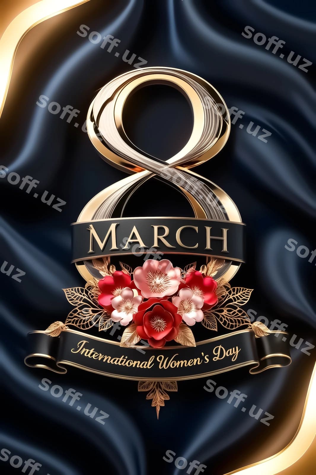 Ayollar kuni grafik dizayn | Womens day graphic design