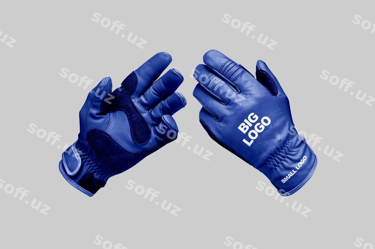 Ish qirsavlari namunasi | Work gloves mockup