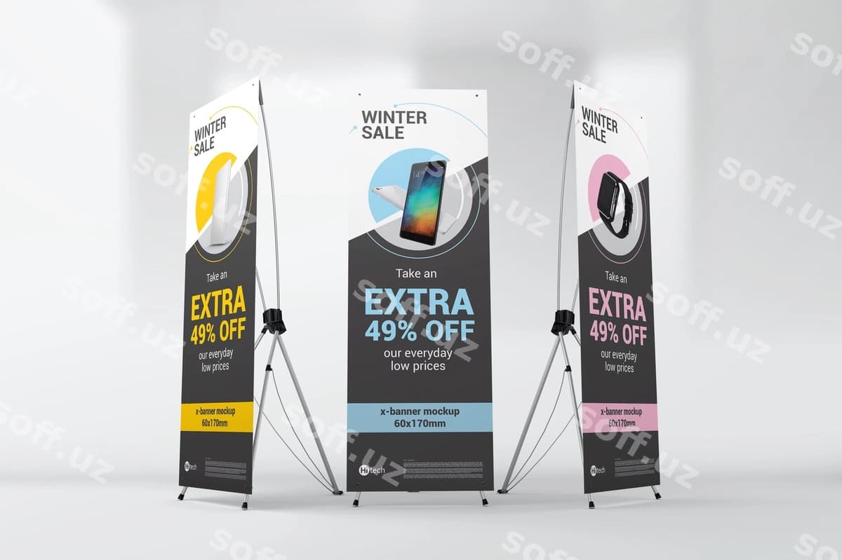 X banner mockup | X banner mockup