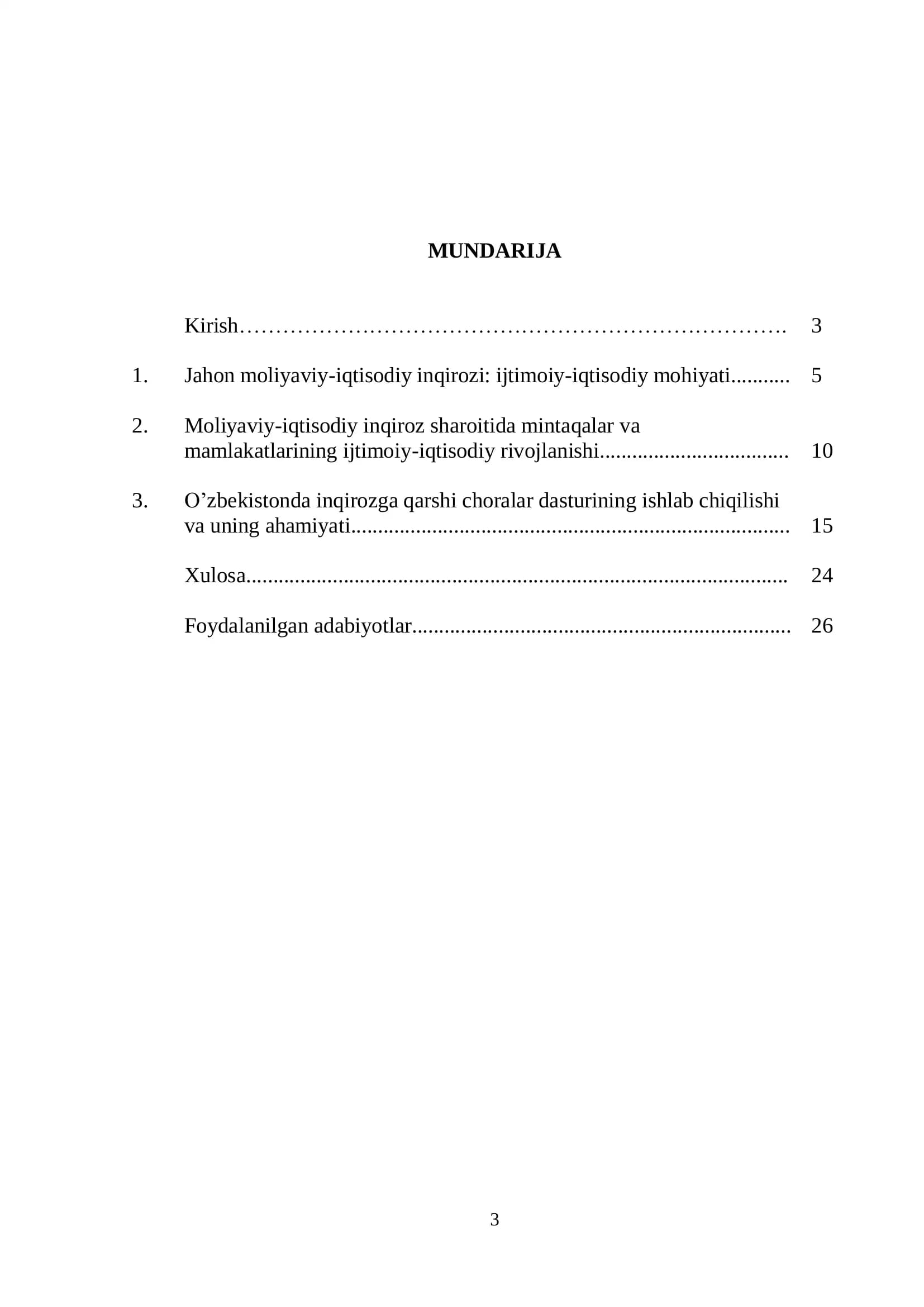 Moliyaviy iqtisodiy inqiroz
