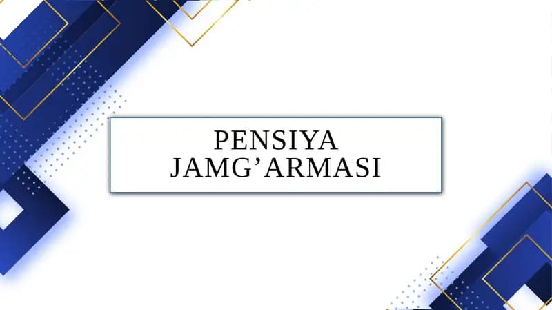 Pensiya jamg’armasi