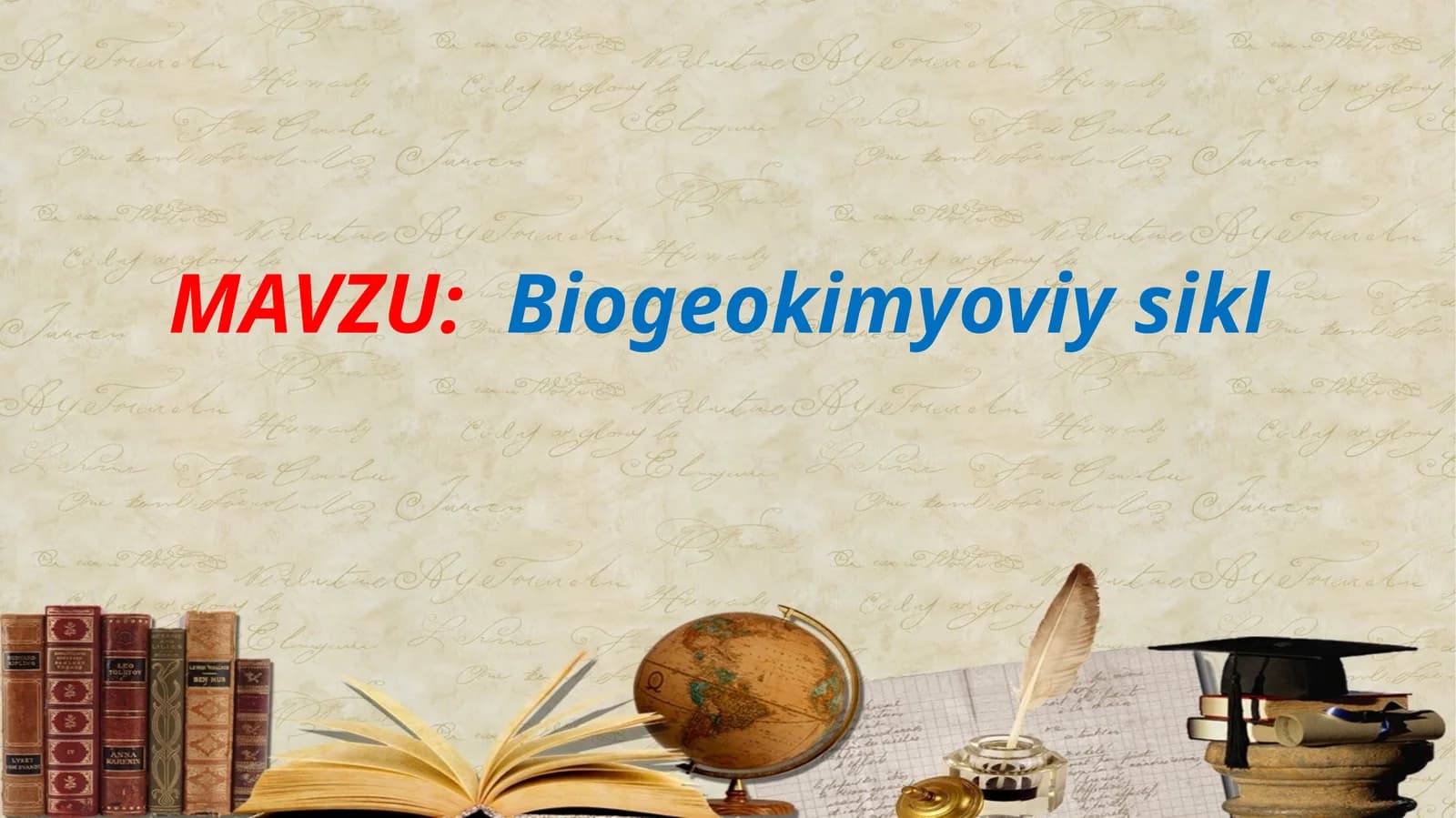 Biogeokimyoviy sikl