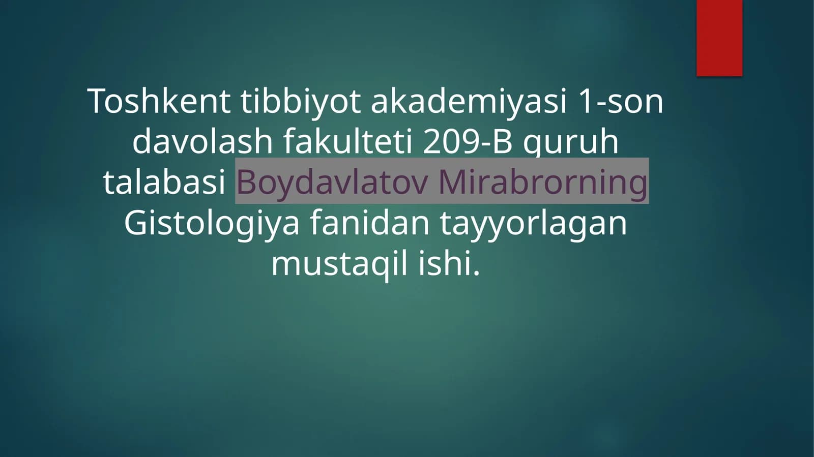 Bosh miya yarimsharlari po’stlog’i gistologiyasi