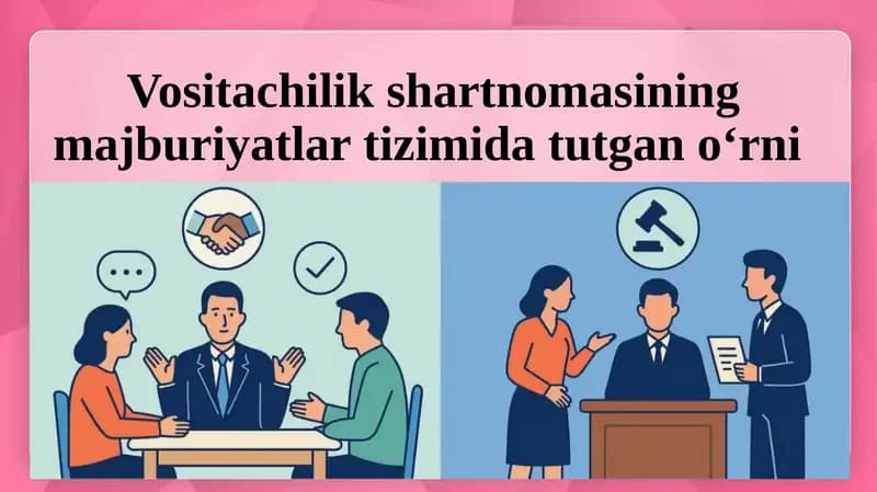 Vositachilik  shartnomasi
