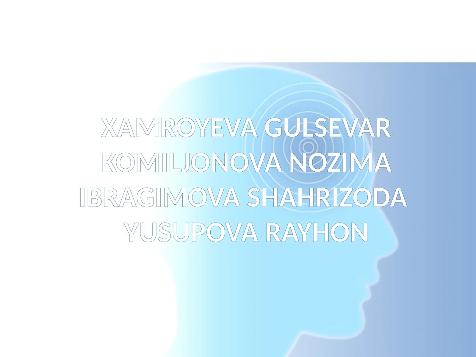 Oila - vatan ichra vatan, inson huquqlari - jamiyat poydevori