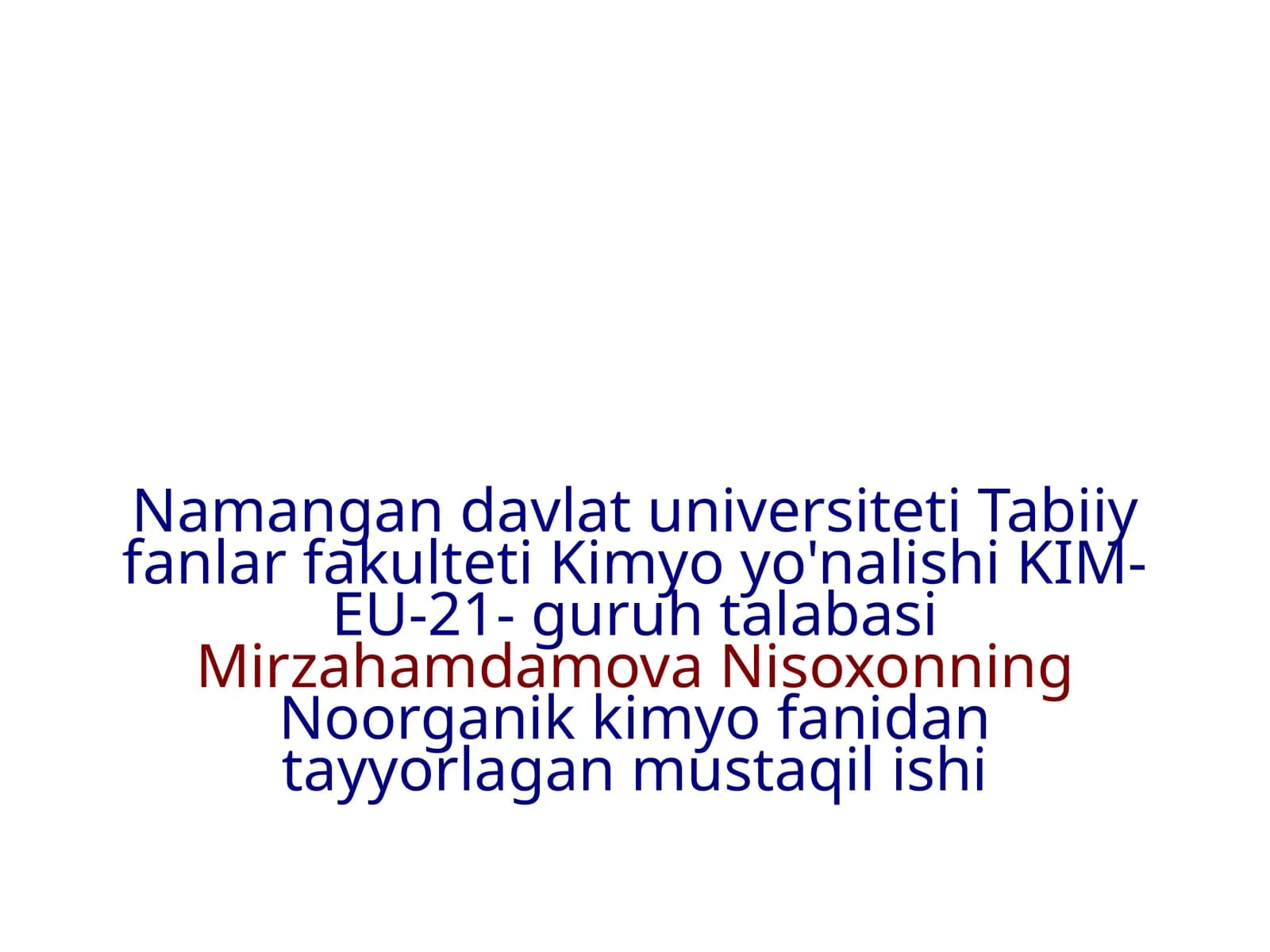 Elektro kimyoviy eritmalar