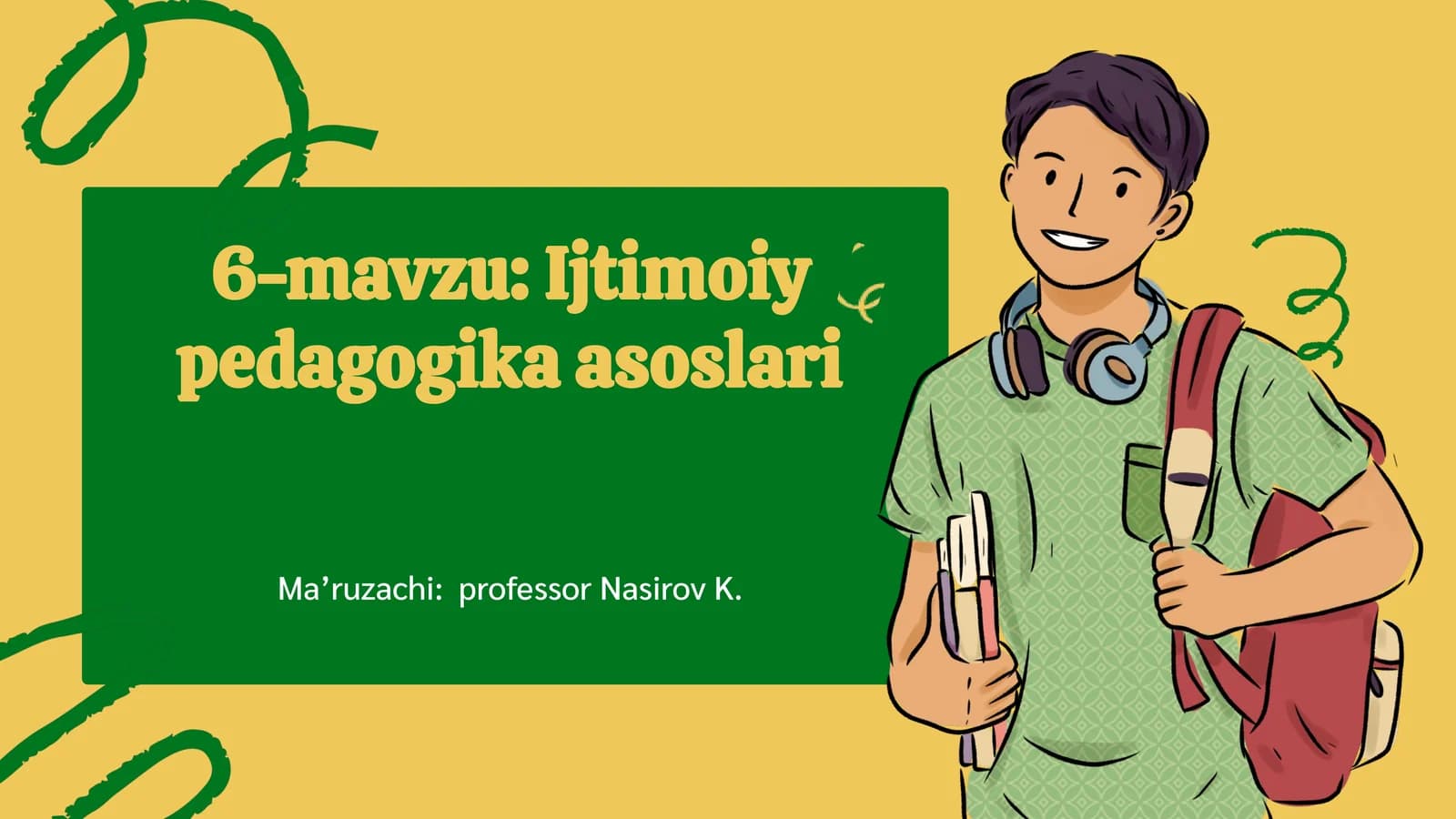 Ijtimoiy pedagogika asoslari
