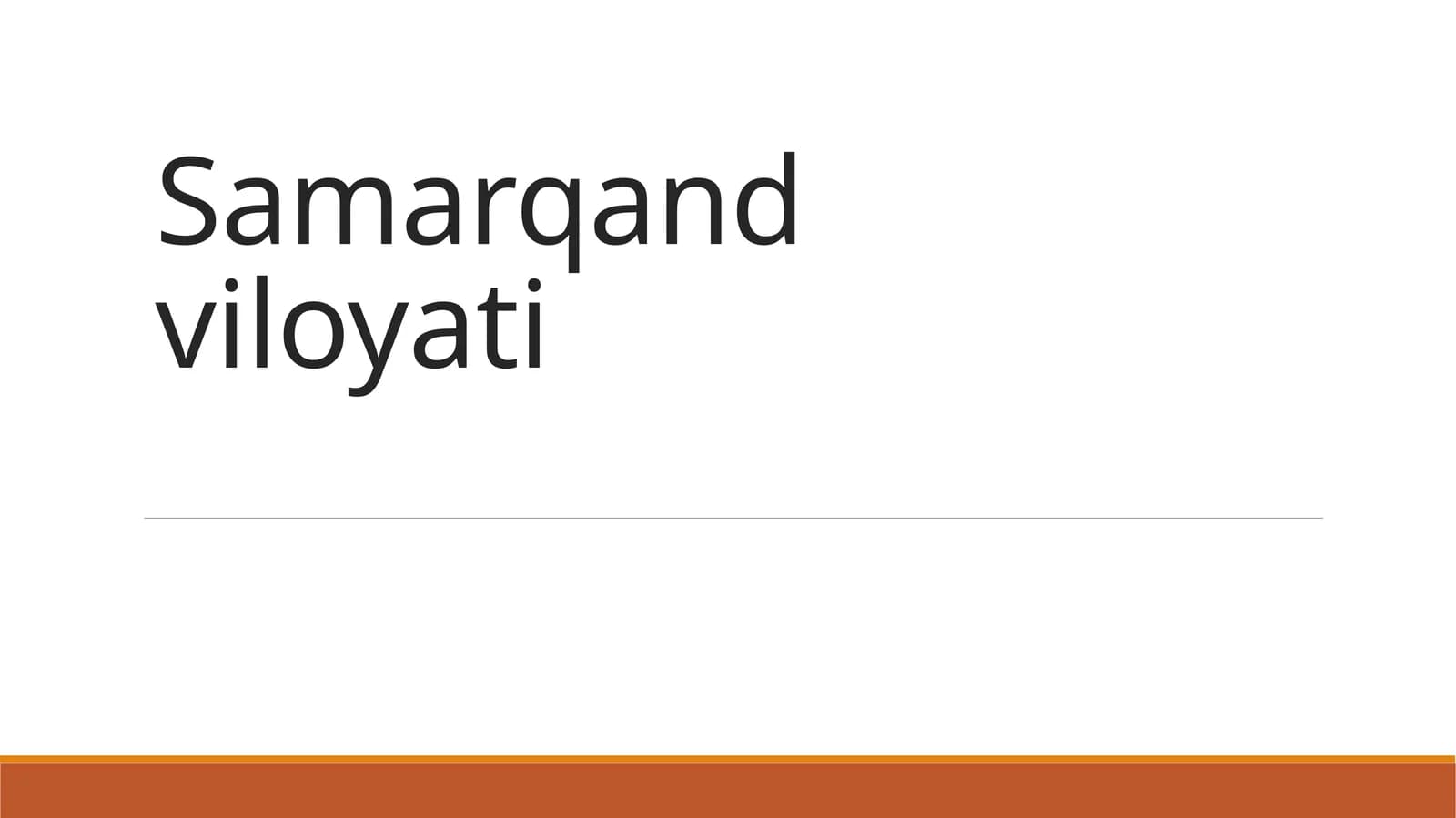 Samarqand viloyati