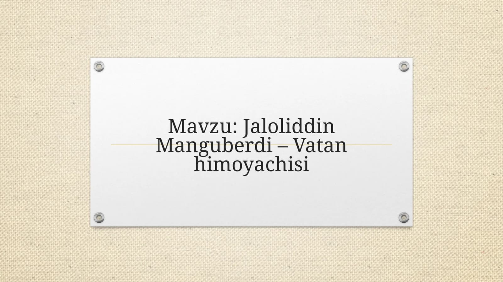 Vatan himoyachisi