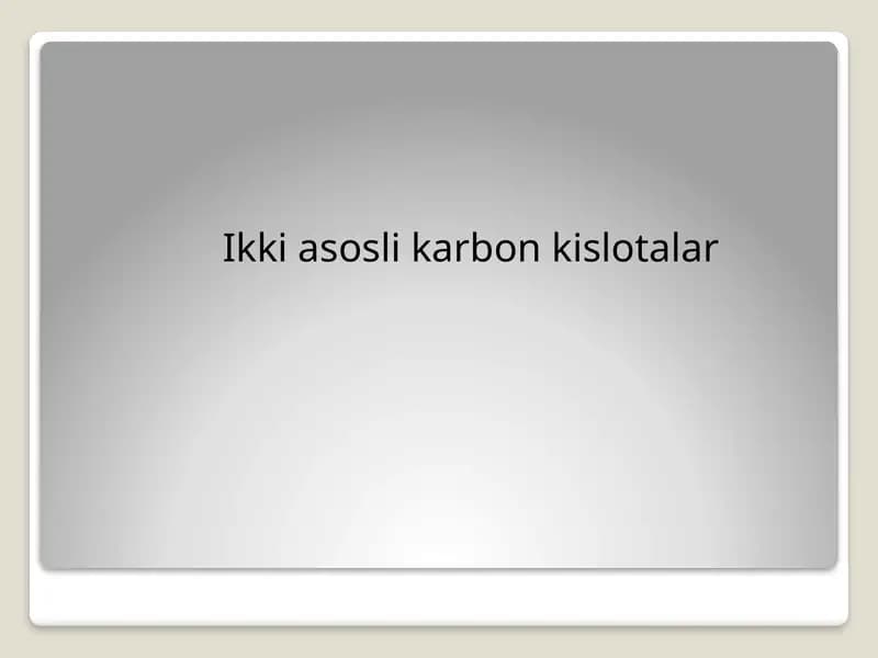 Ikki asoslikar bon kislotalar