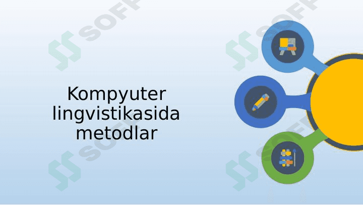 Komputer lingvistikasida metodlar