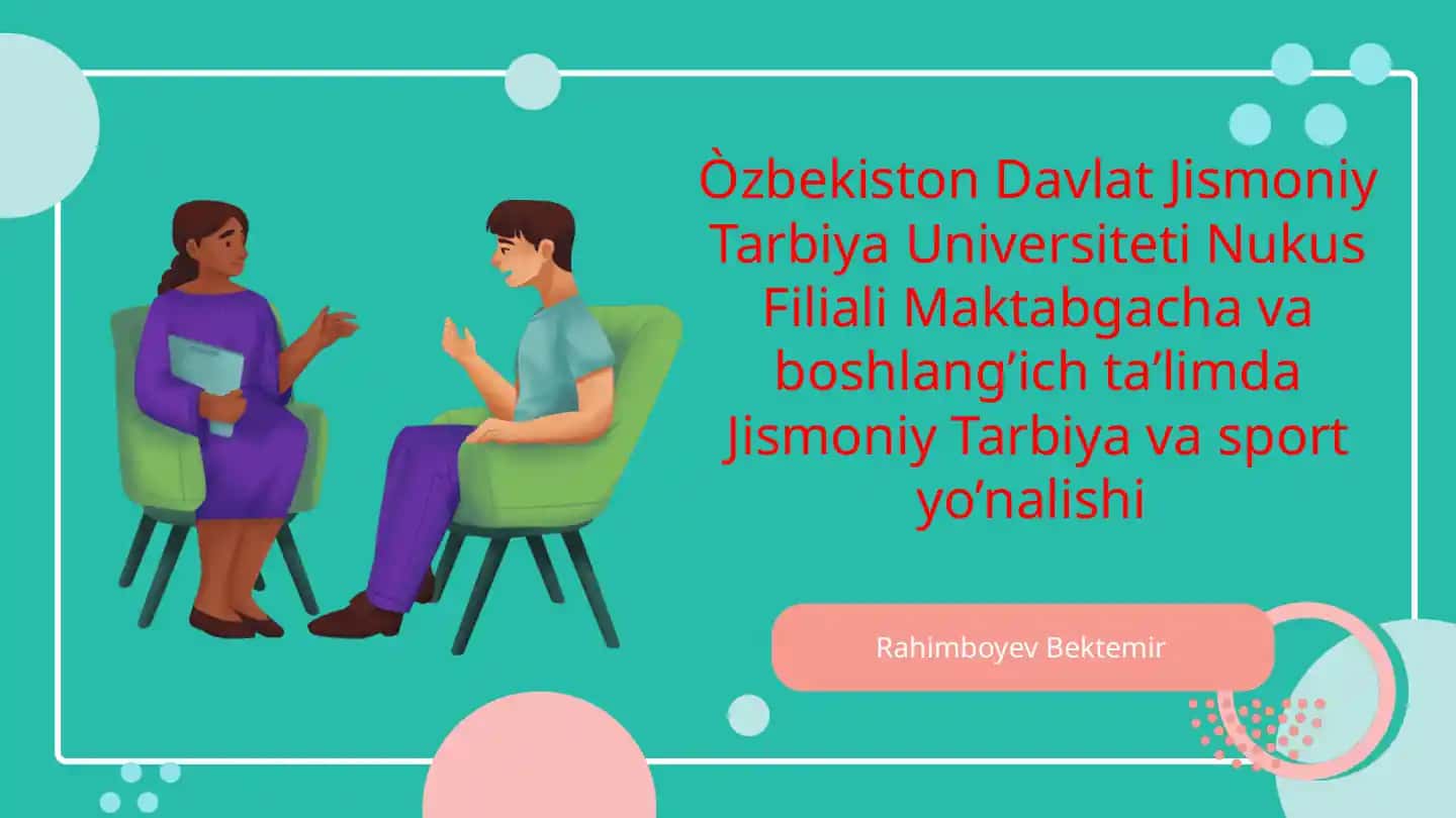 Davolash jismoniy tarbiyasining umumiy asoslari