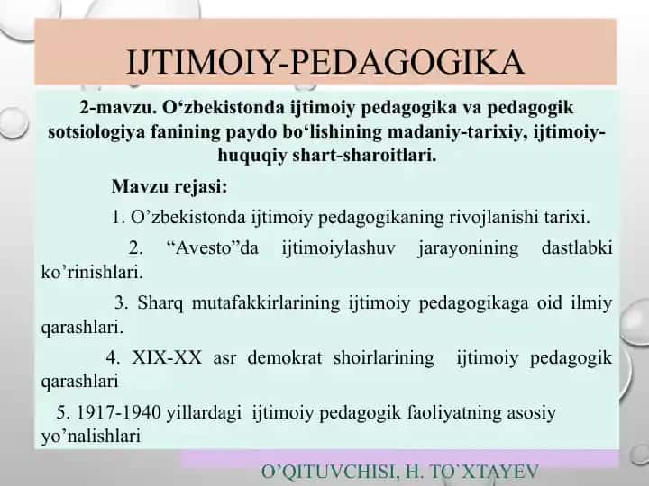 IJTIMOIY-PEDAGOGIKA