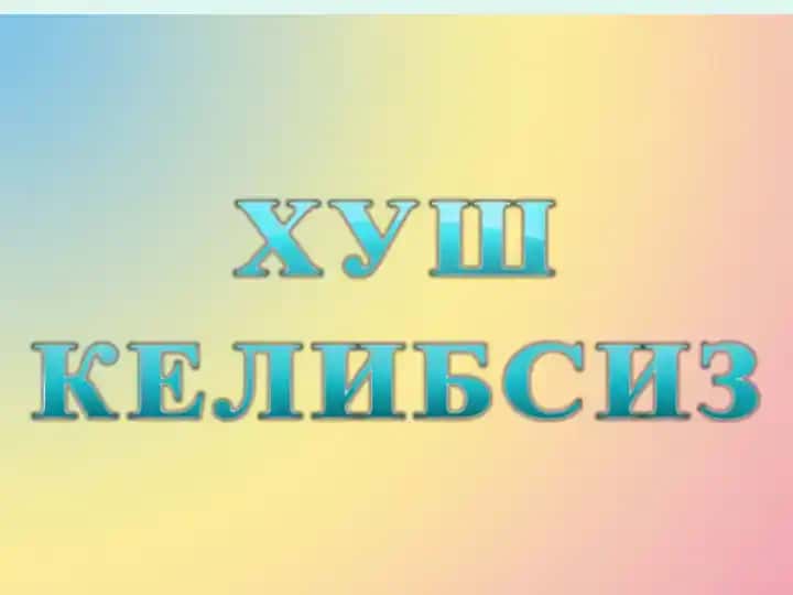 Tarbiya va Madaniyat